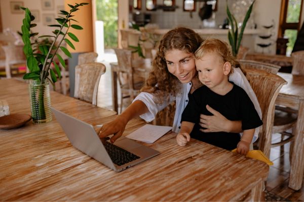 Remote work with kids
